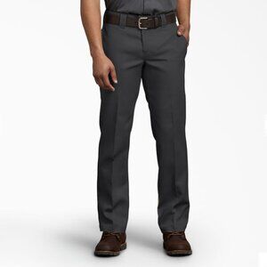 Dickies FLEX Slim Fit Straight Leg Work Pants, Black 29"Wx30"L